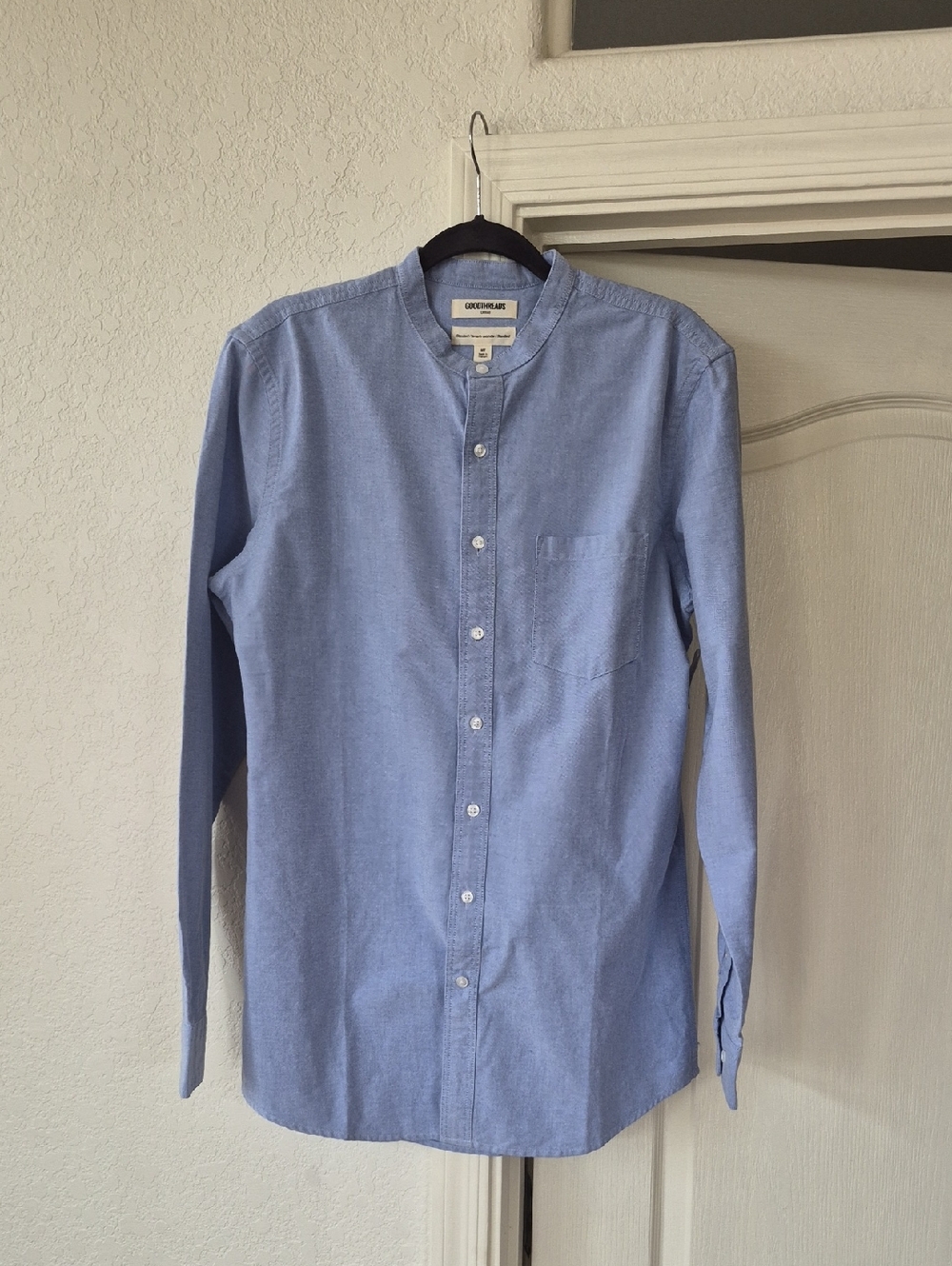 Goodthreads Oxford, 100% Cotton Button Up Shirt Sz Medium Tall